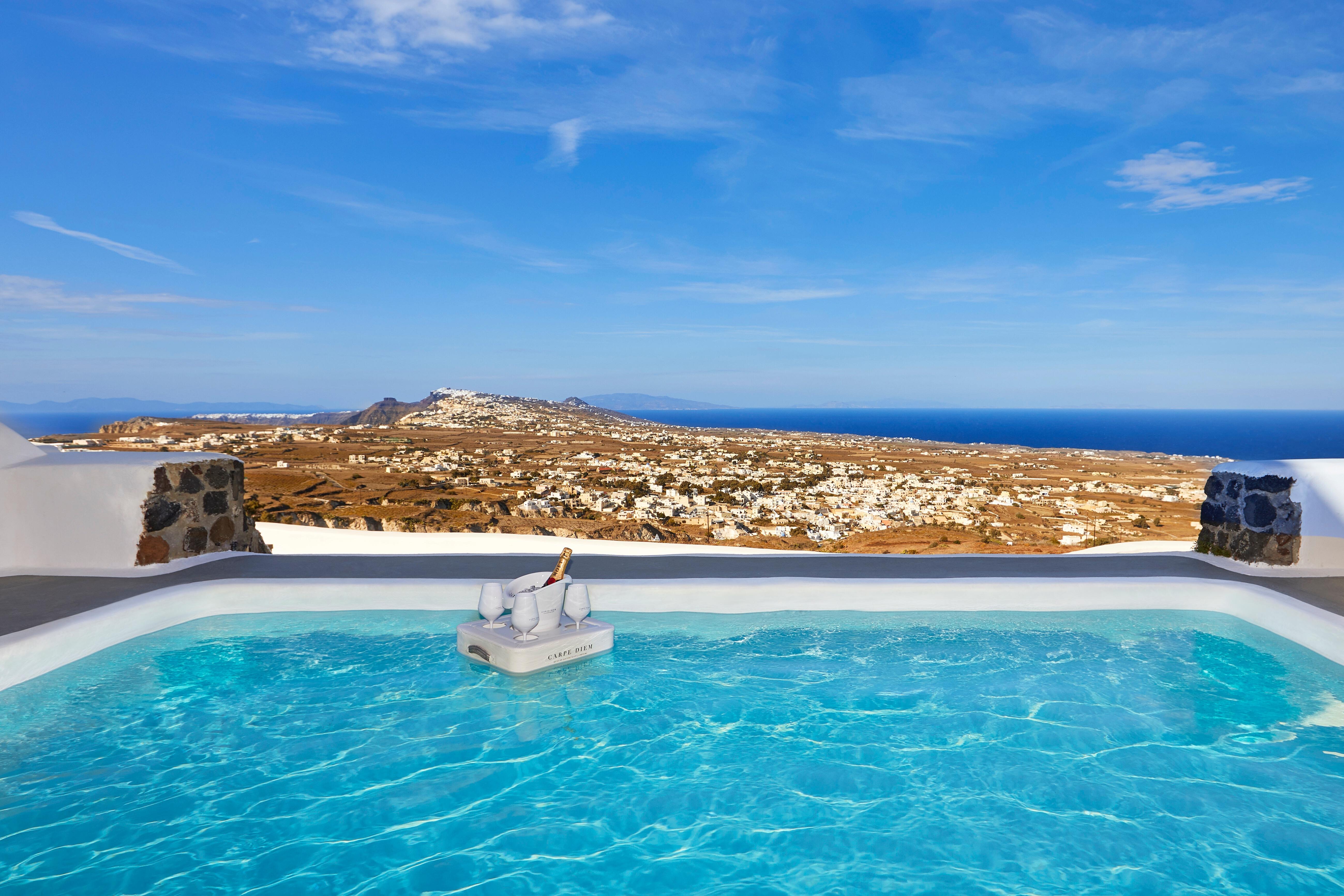 Carpe Diem Santorini Pyrgos Kallistis ภายนอก รูปภาพ