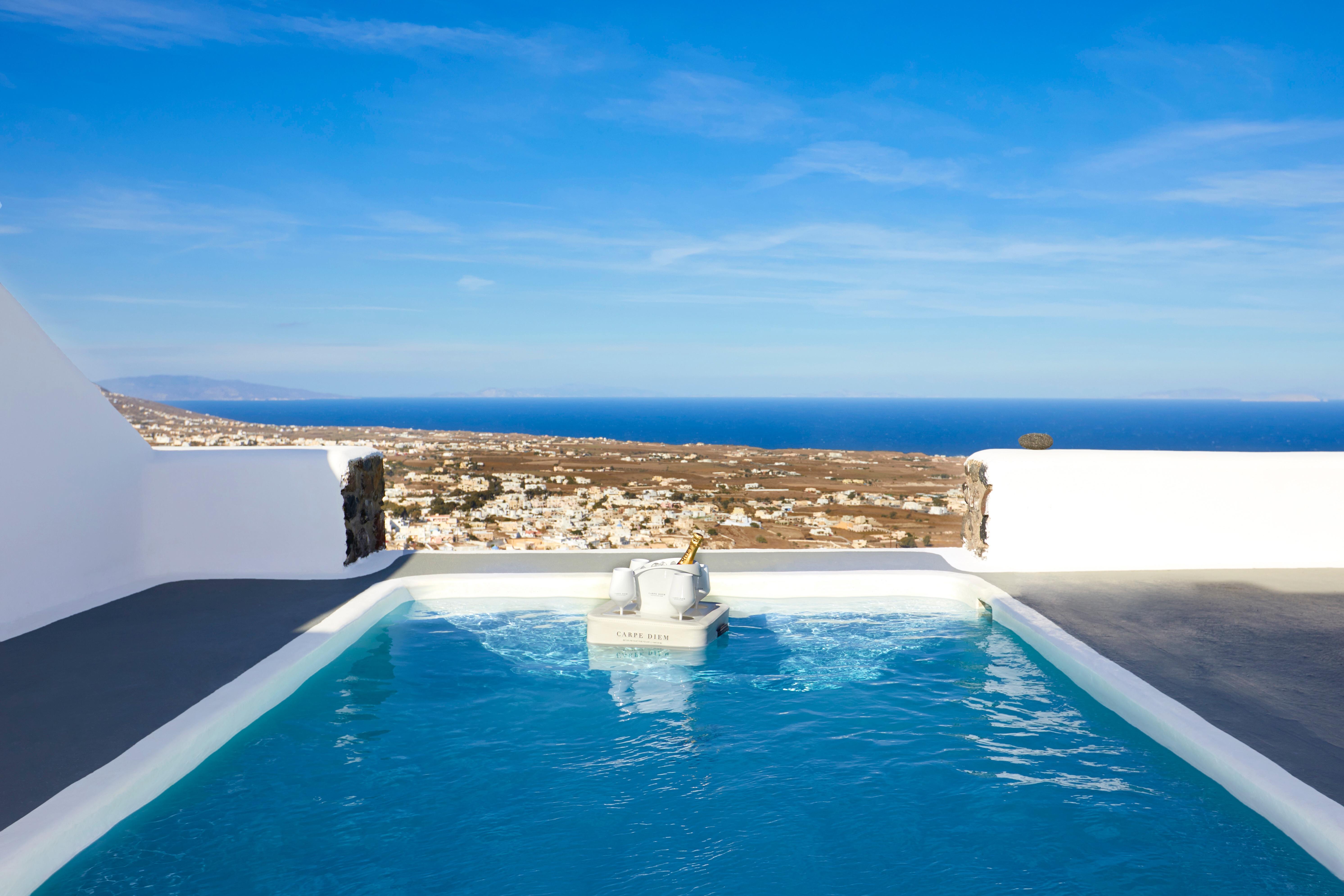 Carpe Diem Santorini Pyrgos Kallistis ภายนอก รูปภาพ