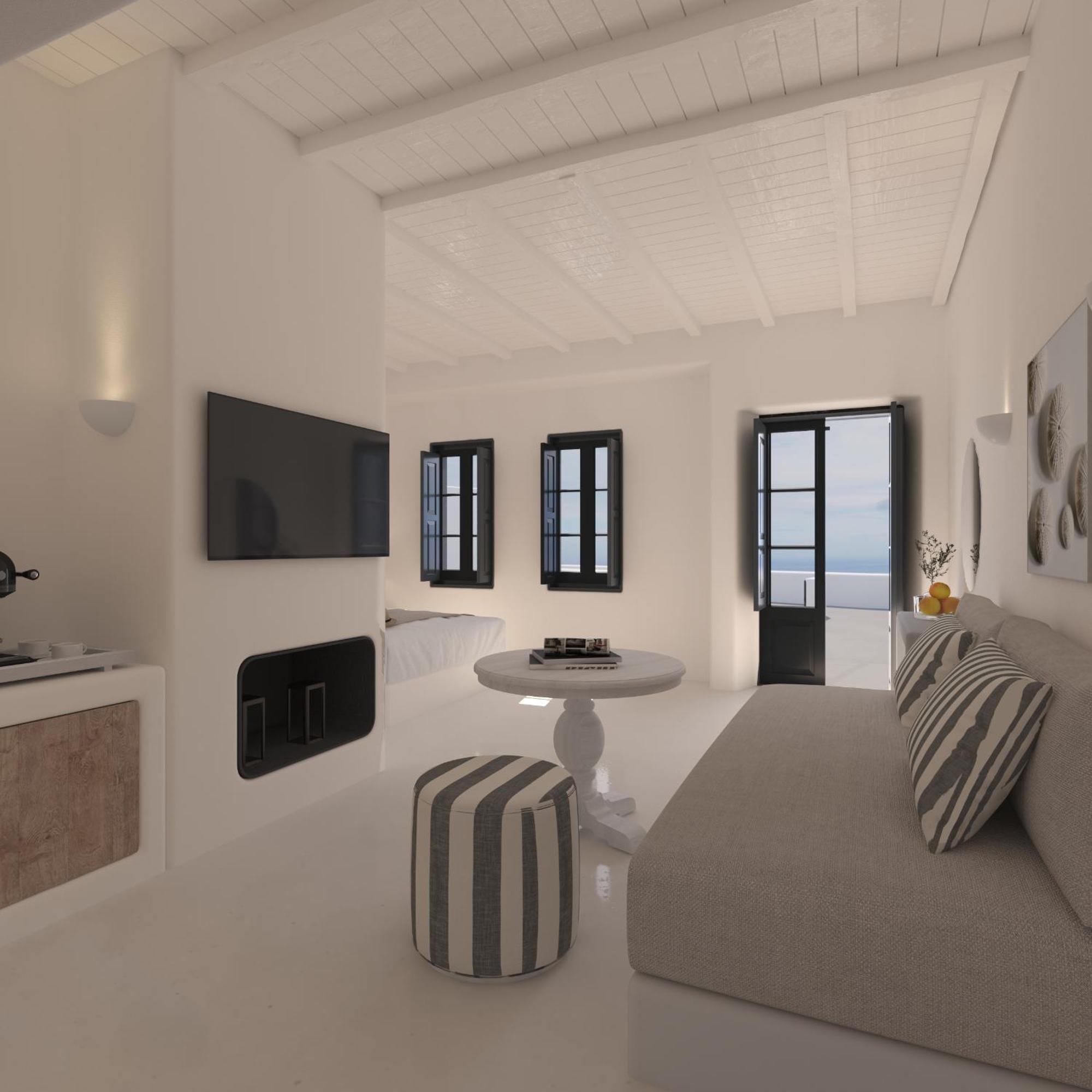 Carpe Diem Santorini Pyrgos Kallistis ภายนอก รูปภาพ