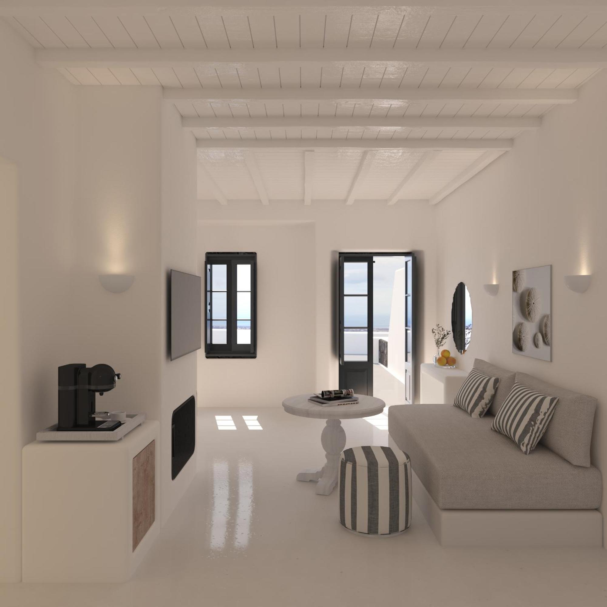 Carpe Diem Santorini Pyrgos Kallistis ภายนอก รูปภาพ